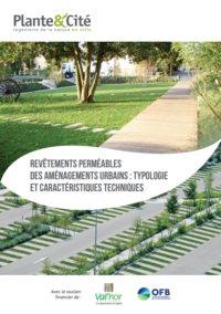 Couverture de la Recherche Couverture de la recherche de Plante et Cité: Revêtements perméables des aménagements urbains.